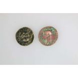 2 Antike Münzen