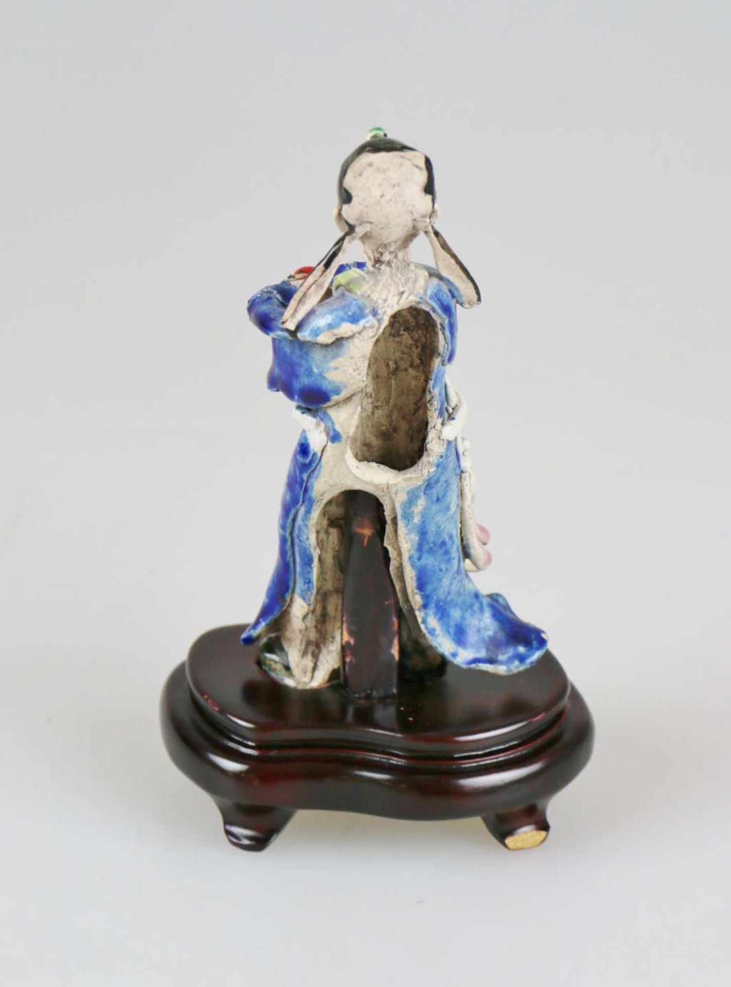 Chinesische Keramikfigur - Image 2 of 2