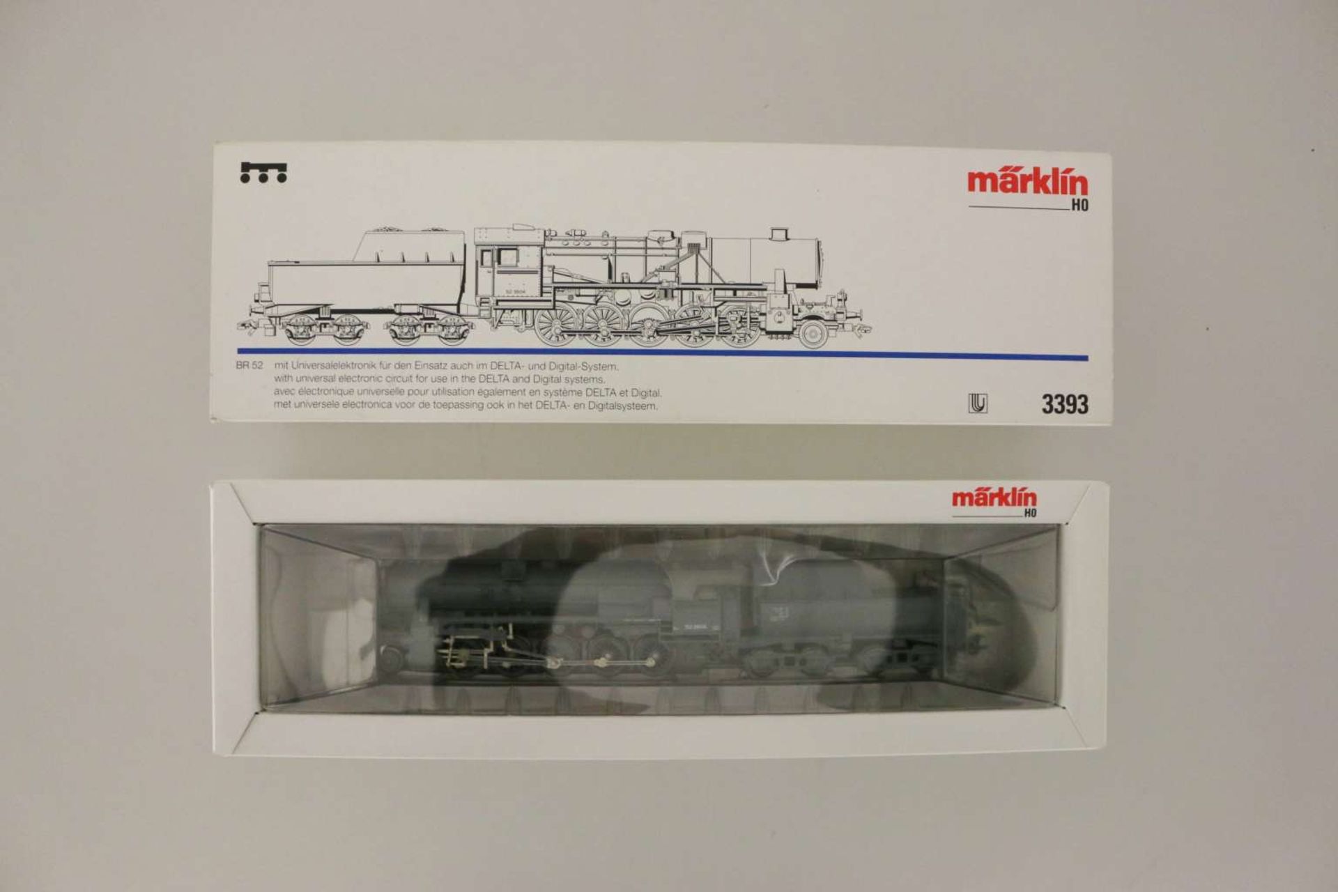 Märklin H0 delta digital 3393 Schlepptenderlok der DRG