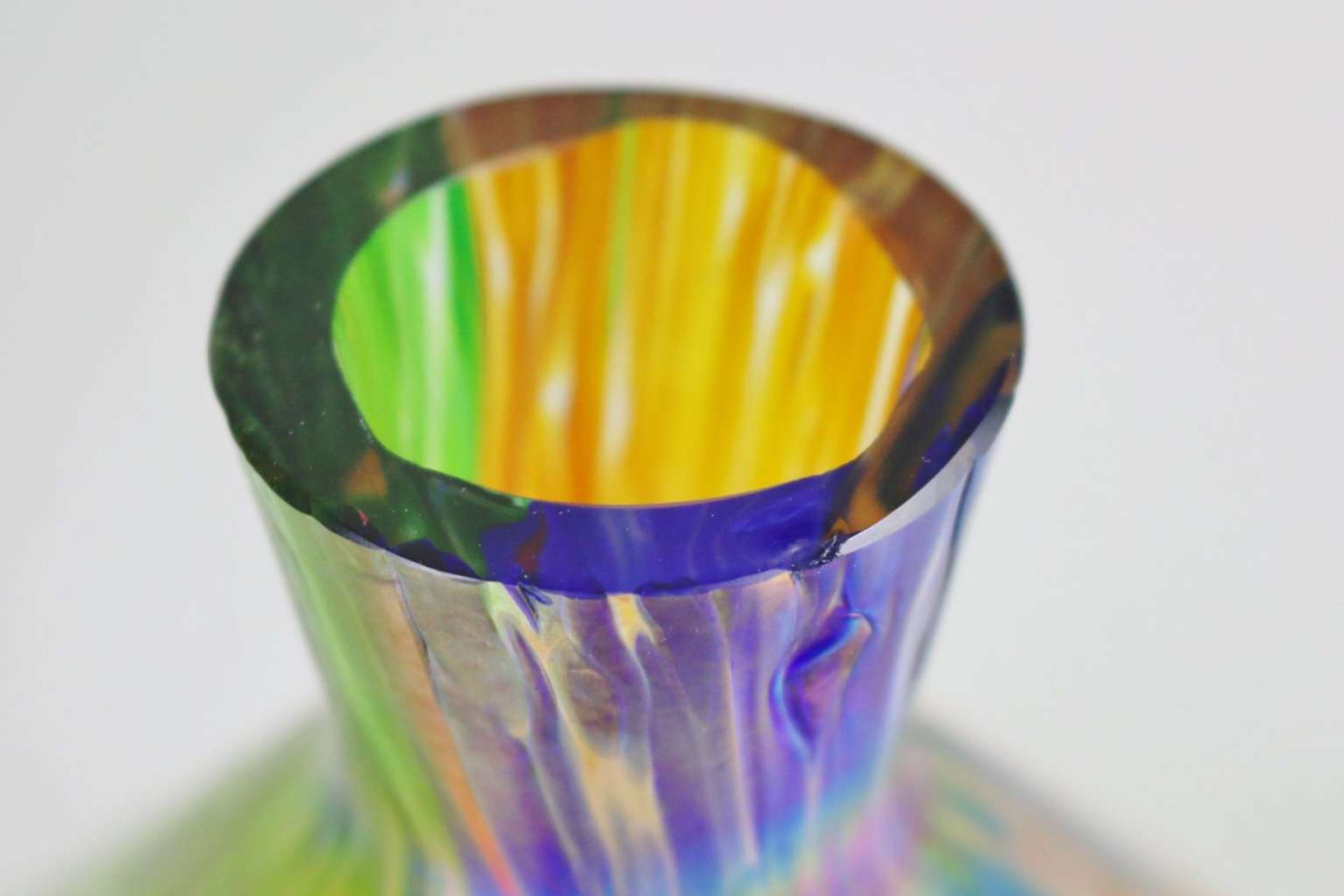 Glas- und Keramikvase - Image 4 of 4