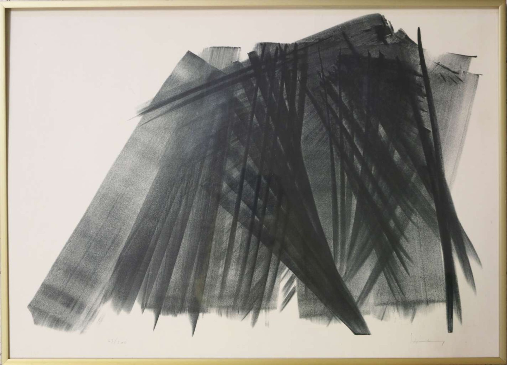 Hans HARTUNG (1904-1989) Lithografie - Image 2 of 4