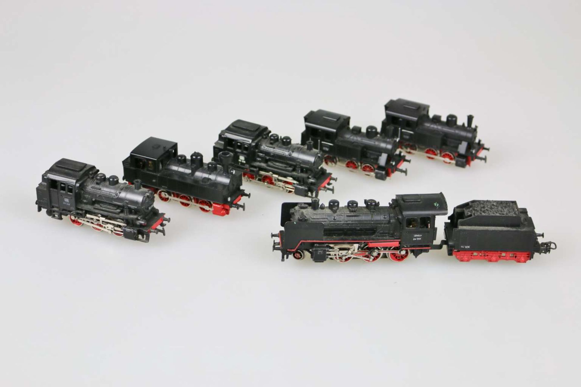 Märklin H0, 6 Dampflokomotiven