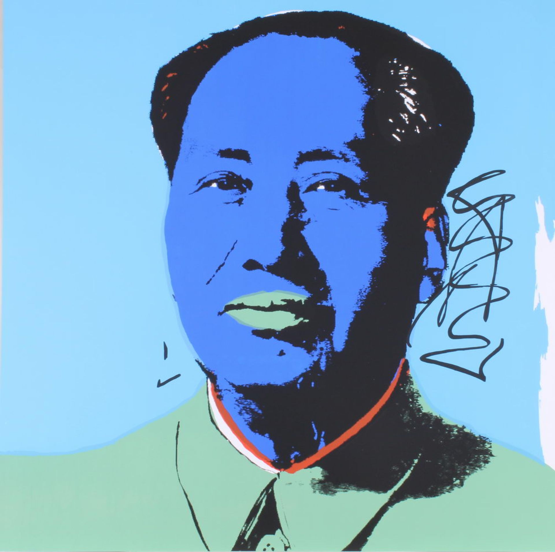 Warhol, Andy (1928 Pittsburgh - 1987 New York), 10 Farbserigrafien, "Mao", published by Sunday B. M - Image 4 of 10