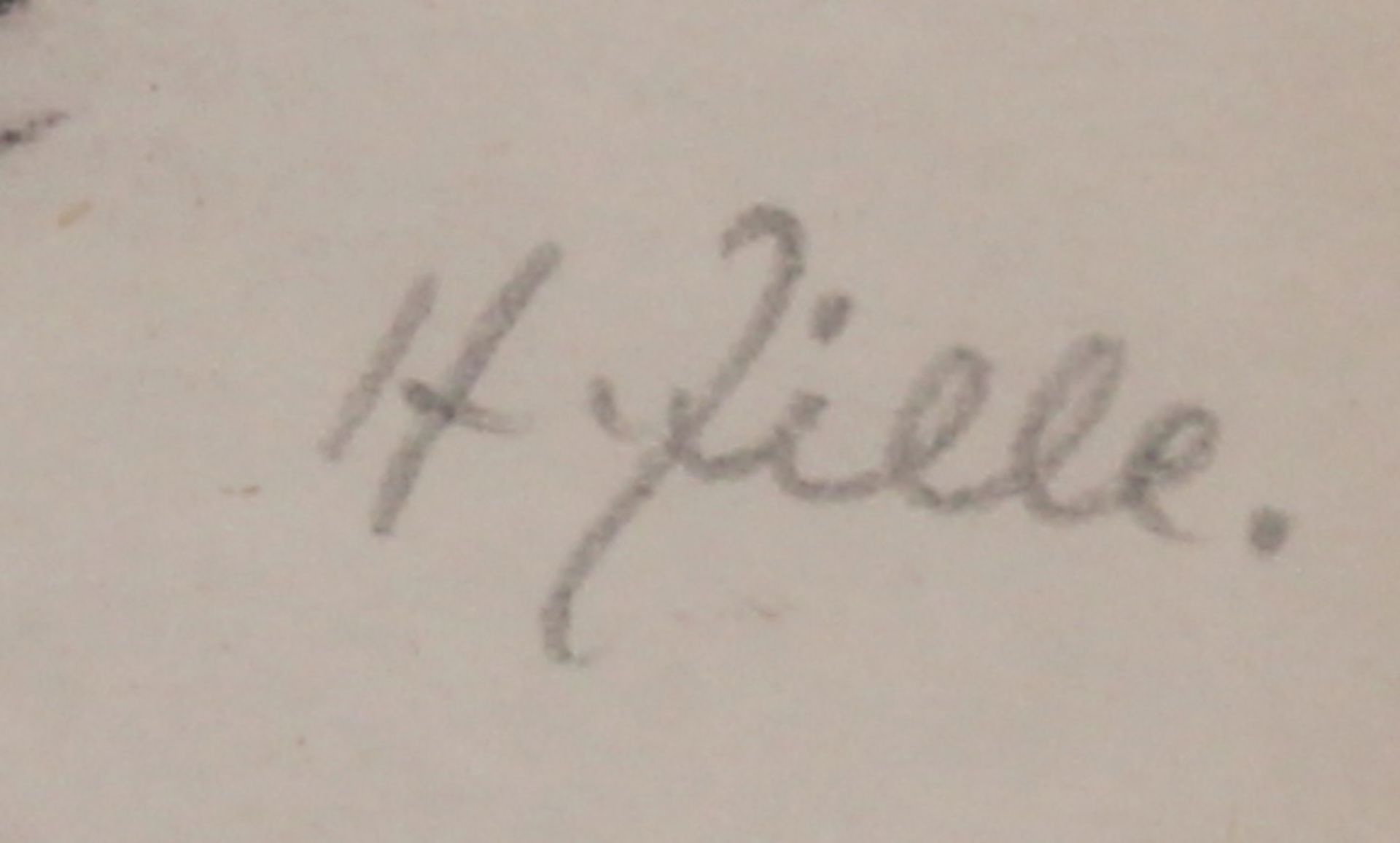 Zille, Heinrich (1858 Radeburg - 1929 Berlin, berühmter Chronist des Berliner "Milljöhs", Zeichne - Image 3 of 3