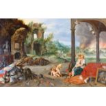 Brueghel, Jan d.J. (Antwerpen 1601-1678 ebenda) und Wouters, Frans (Lierre 1612 - 1659 Antwerpen),