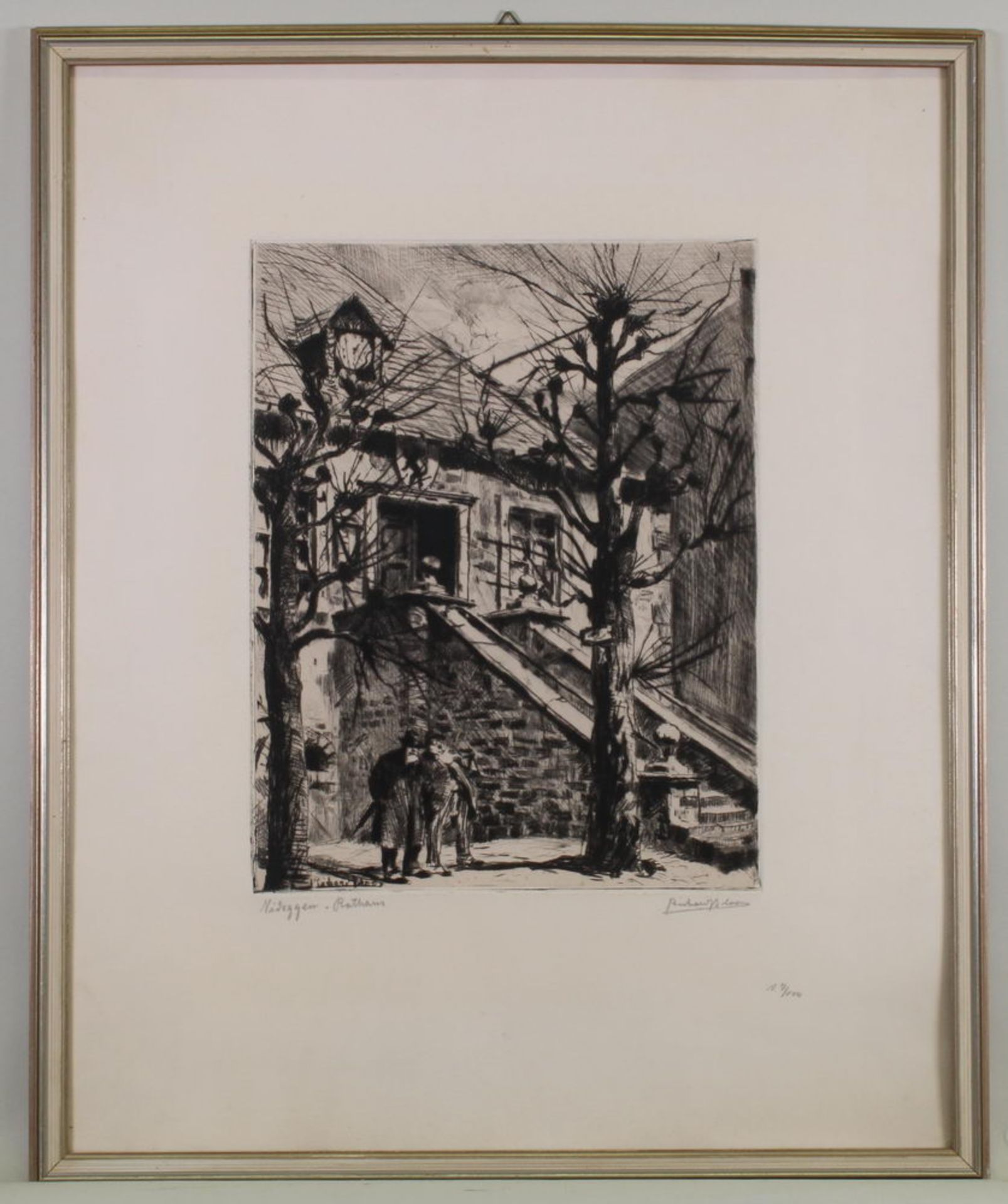 Bloos, Richard (1878 Brühl - 1957 Düsseldorf, Schüler der KA Düsseldorf, durch einen Parisaufen - Image 6 of 12