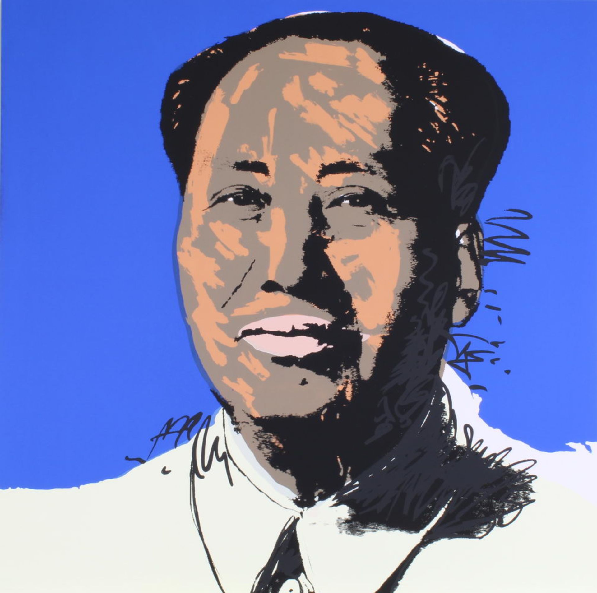 Warhol, Andy (1928 Pittsburgh - 1987 New York), 10 Farbserigrafien, "Mao", published by Sunday B. M - Image 9 of 10