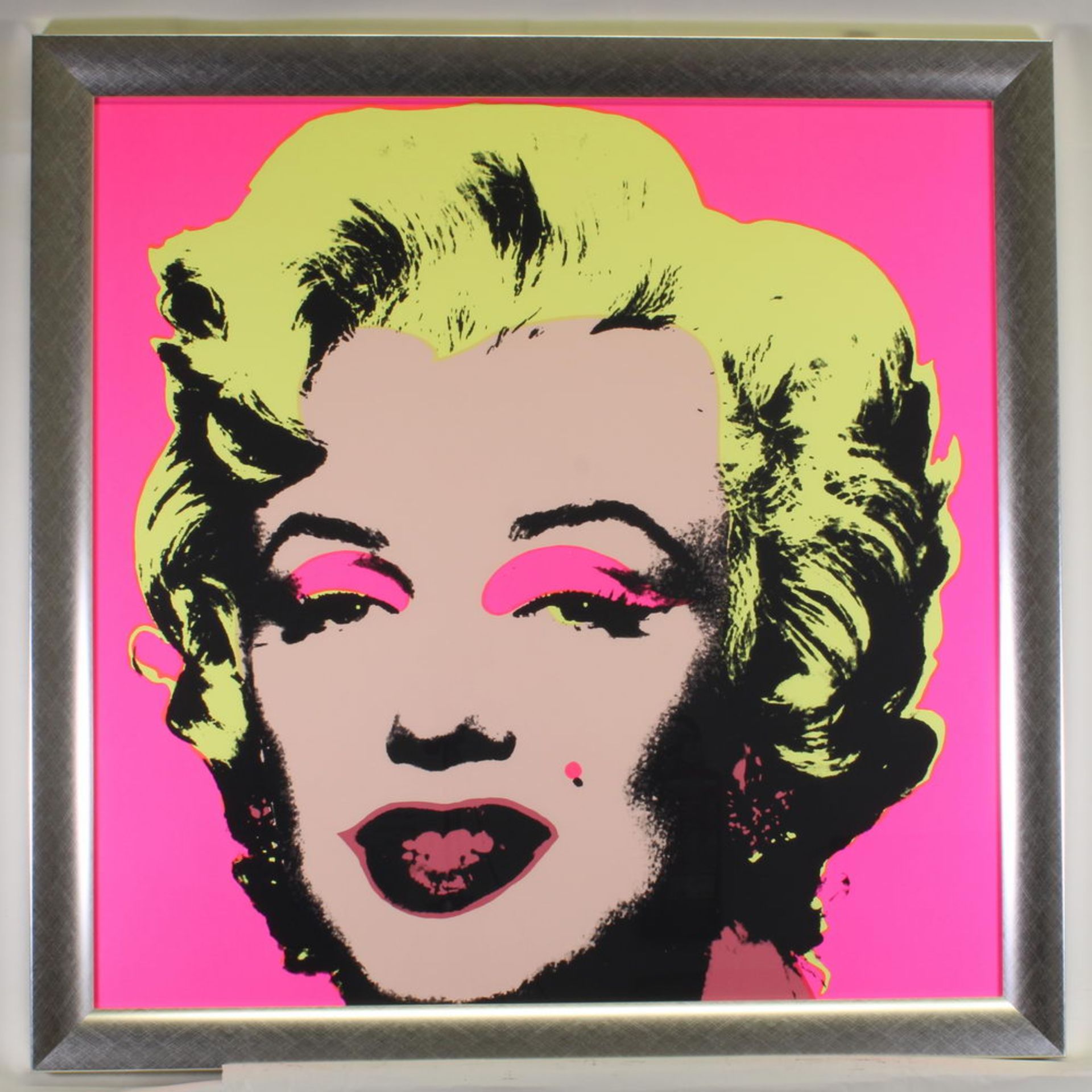 Warhol, Andy (1928 Pittsburgh - 1987 New York), 2 Farbserigrafien, "Marilyn Monroe", published by S - Image 2 of 4