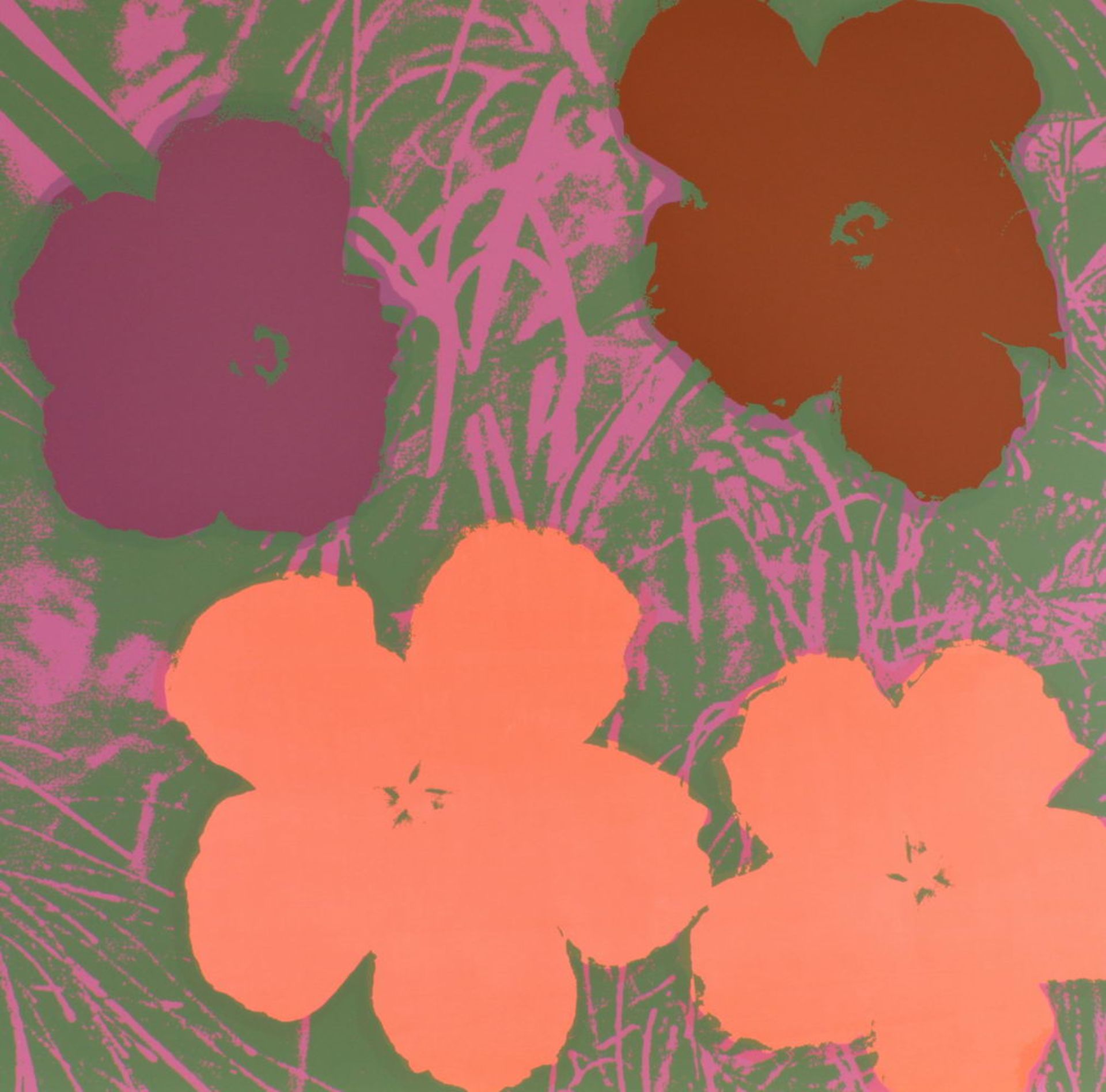 Warhol, Andy (1928 Pittsburgh - 1987 New York), 10 Farbserigrafien, "Flowers", published by Sunday - Image 4 of 10
