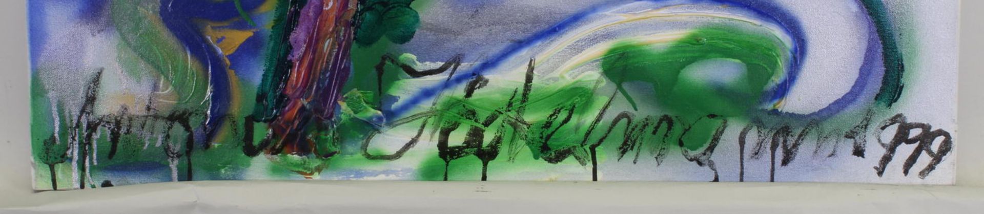 Höckelmann, Antonius (1937 Oelde - 2000 Köln, Studium an der KA Berlin bei Hans Hartung, Maler), - Image 3 of 4