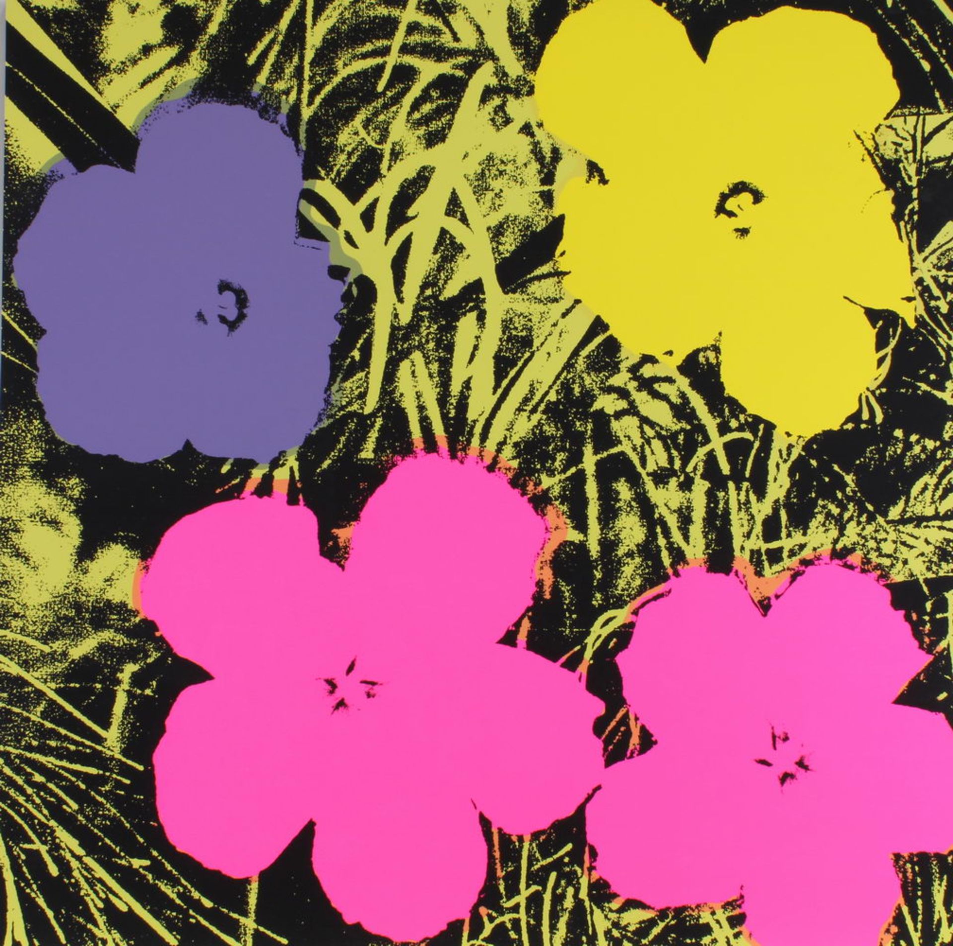 Warhol, Andy (1928 Pittsburgh - 1987 New York), 10 Farbserigrafien, "Flowers", published by Sunday - Image 6 of 10