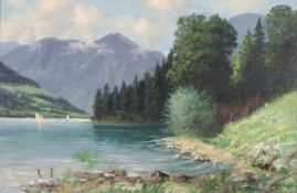 Müller-Baumgarten, Carl (1879 Leipzig - 1964 München, in München tätiger Landschaftsmaler), "St