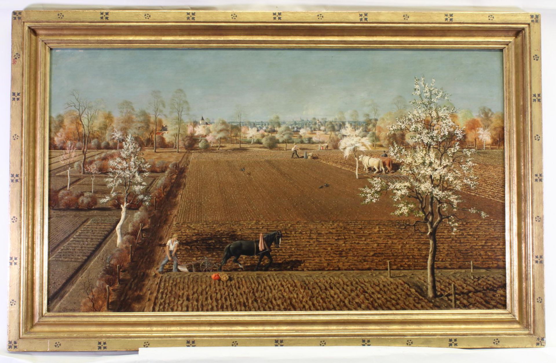Peiner, Werner (1897 Düsseldorf - 1981 ebda., Leiter der Kronenburger Malschule), 4 Gemälde, "Die - Image 2 of 18