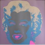 Warhol, Andy (1928 Pittsburgh - 1987 New York), "Marilyn", Farbserigrafie, published by Sunday B. M
