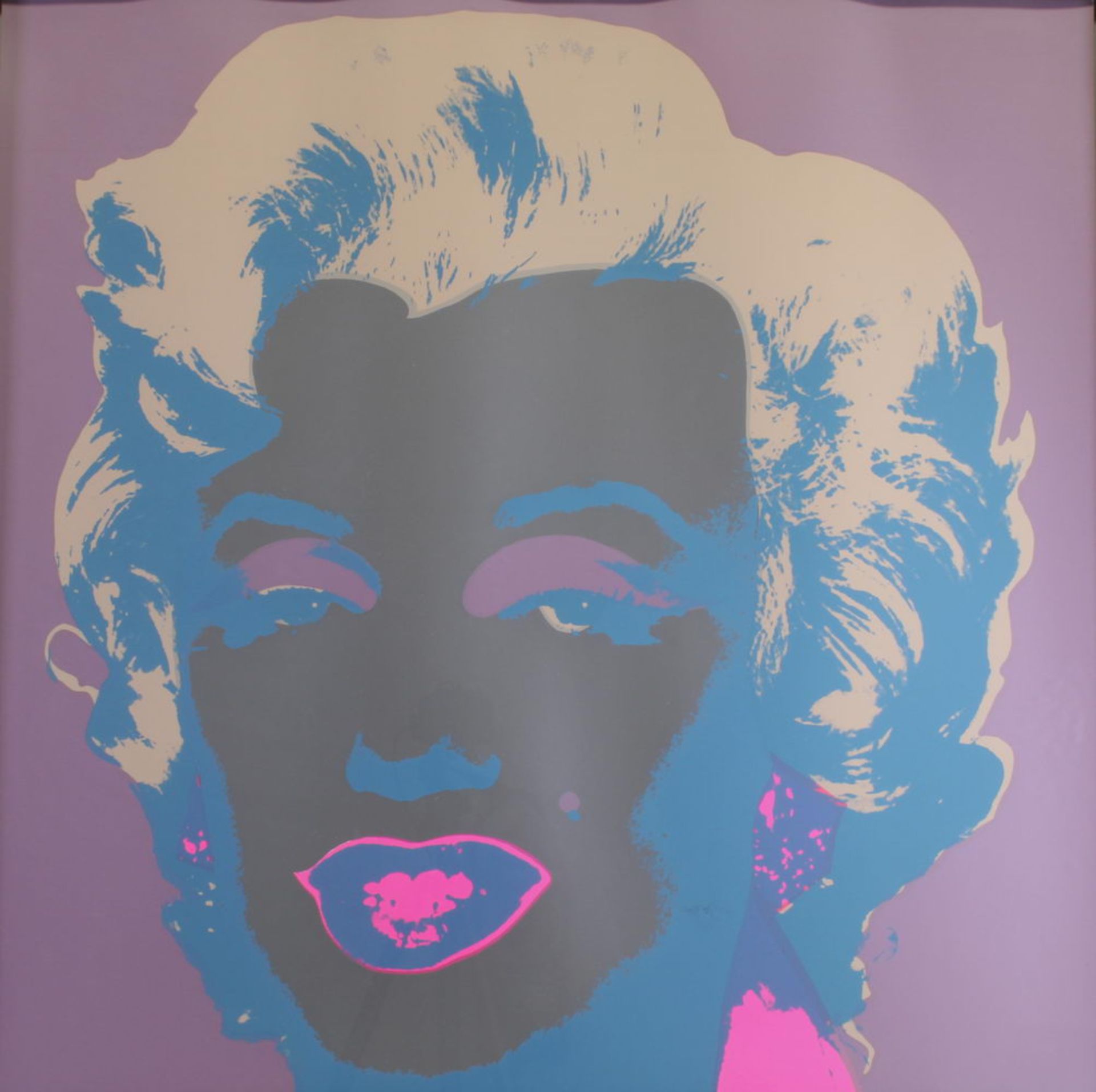 Warhol, Andy (1928 Pittsburgh - 1987 New York), "Marilyn", Farbserigrafie, published by Sunday B. M