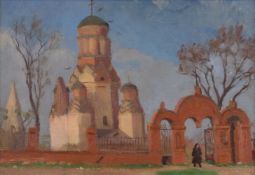 Vechtomov, Nicolaï (1923 Moskau - 2007 ebenda, widmete sich in seinen frühen Jahren der Landschaf