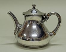 Teekanne, Silber 925, New York, um 1905, Tiffany & Co., Pattern-Nummer 16281, Order-Nummer 3362, ge