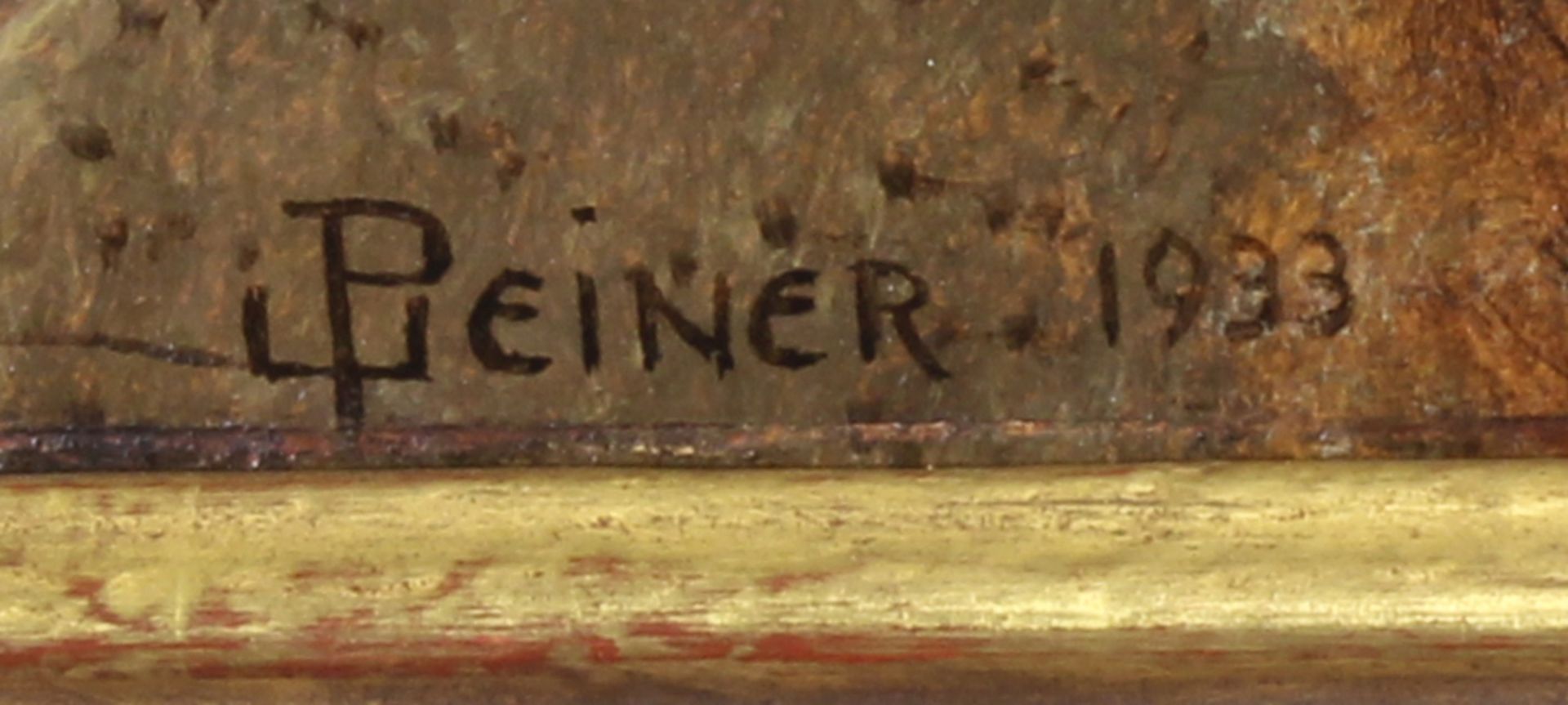 Peiner, Werner (1897 Düsseldorf - 1981 ebda., Leiter der Kronenburger Malschule), 4 Gemälde, "Die - Image 4 of 18