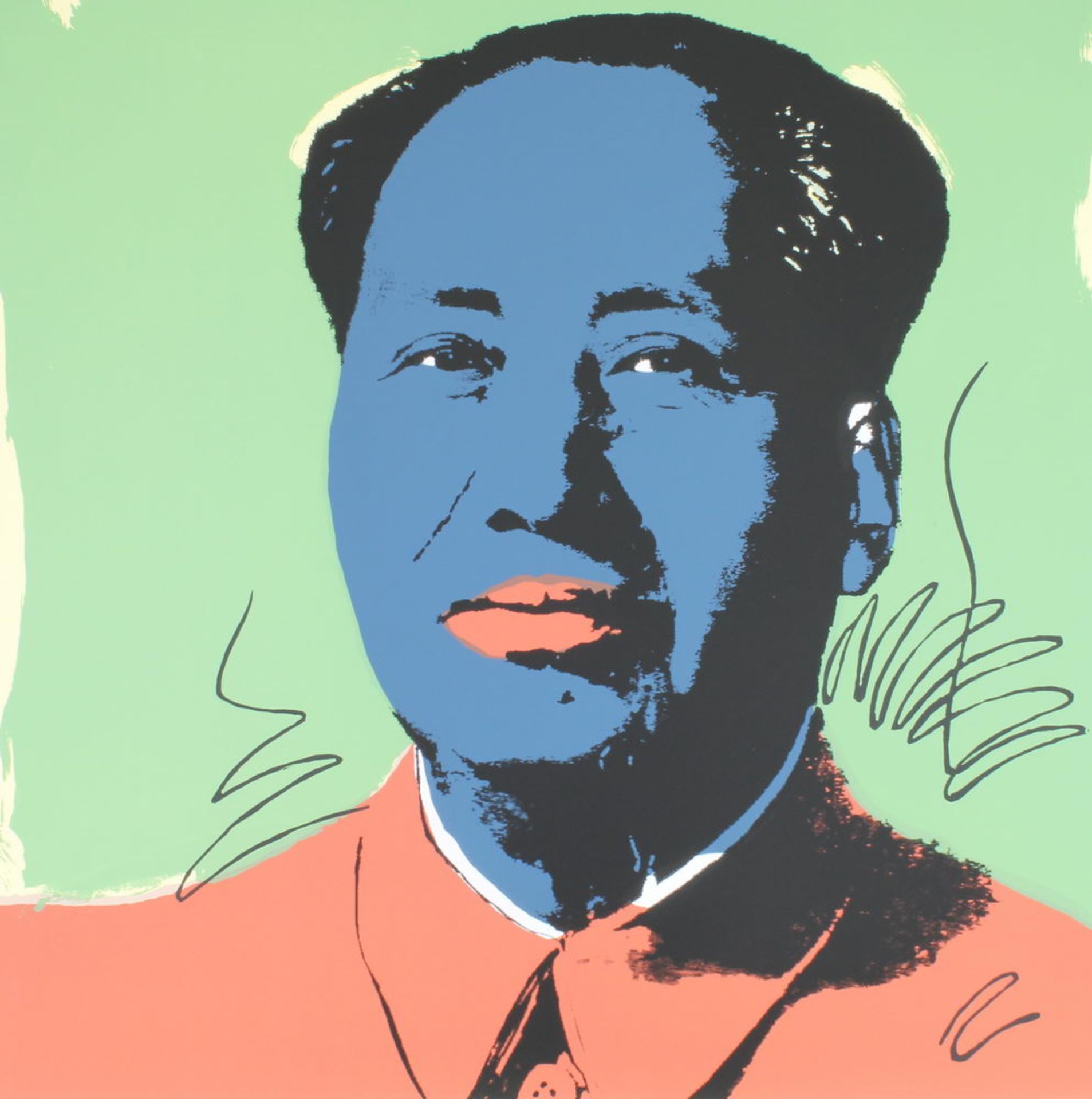 Warhol, Andy (1928 Pittsburgh - 1987 New York), 10 Farbserigrafien, "Mao", published by Sunday B. M - Image 6 of 10