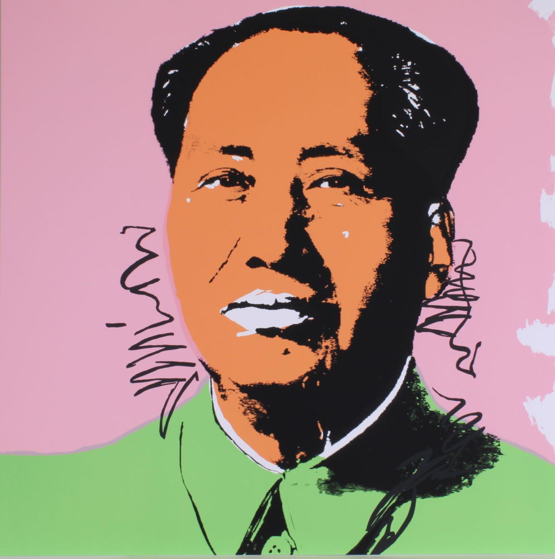 Warhol, Andy (1928 Pittsburgh - 1987 New York), 10 Farbserigrafien, "Mao", published by Sunday B. M - Image 10 of 10