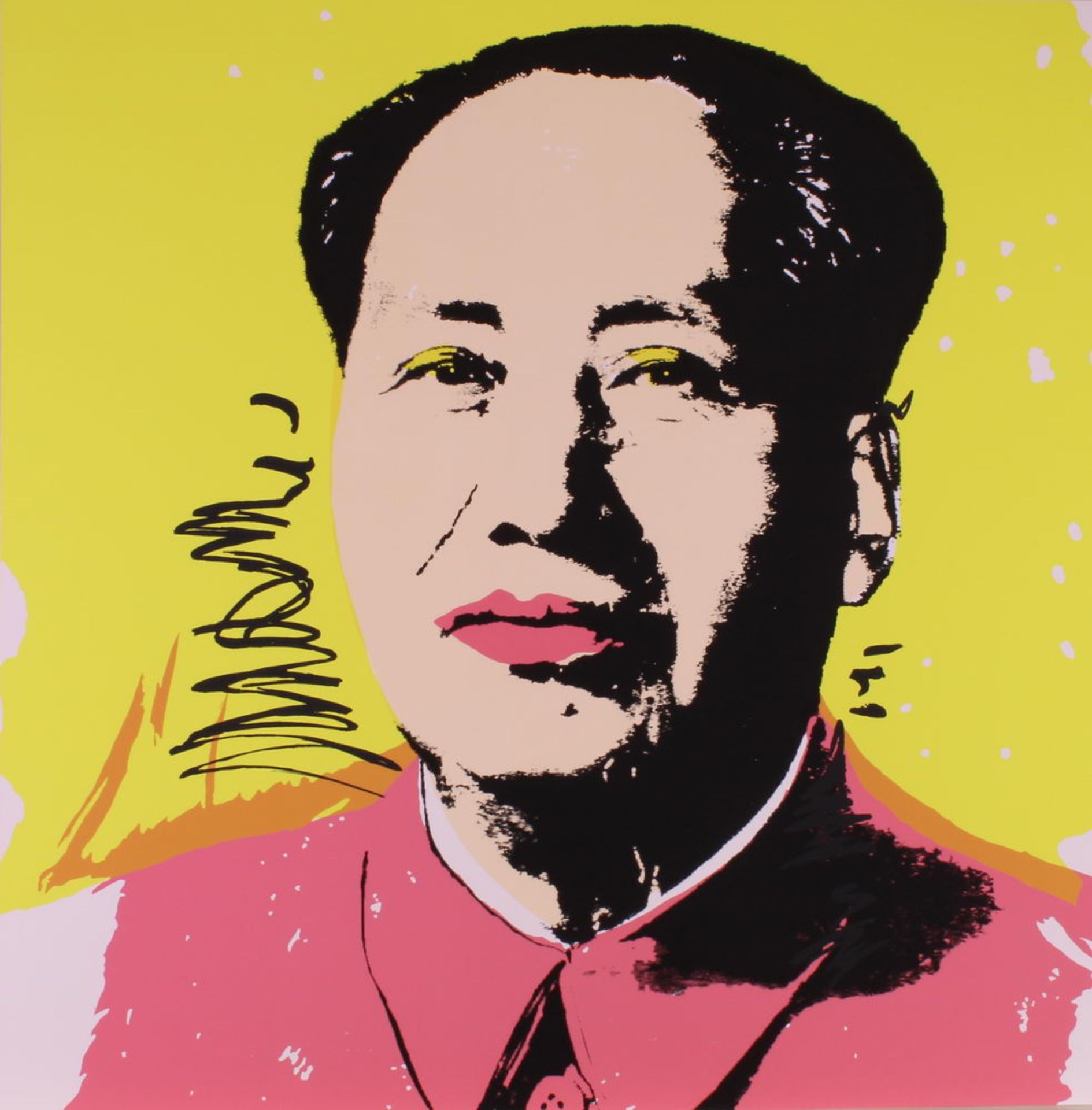 Warhol, Andy (1928 Pittsburgh - 1987 New York), 10 Farbserigrafien, "Mao", published by Sunday B. M - Image 2 of 10