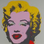 Warhol, Andy (1928 Pittsburgh - 1987 New York), 10 Farbserigrafien, "Marilyn Monroe", published by