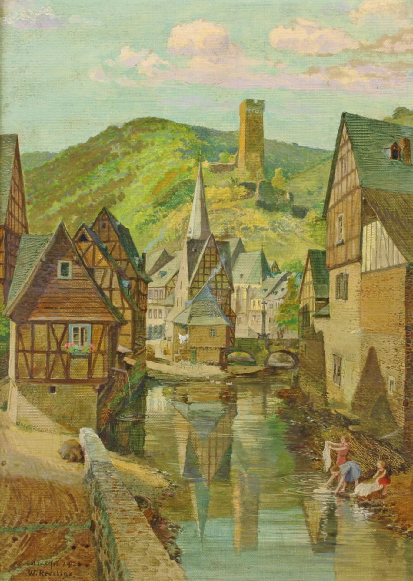 Redeligx, Wilhelm (1865 Köln - 1951 Rhöndorf, studierte an der KA Berlin und Düsseldorf, deutsch