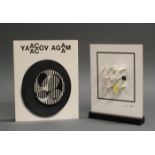 Yaacov Agam (1928 Rischon LeZion - 2011 Manila), Standobjekt, "Paper sculpture", signiert, nummerie