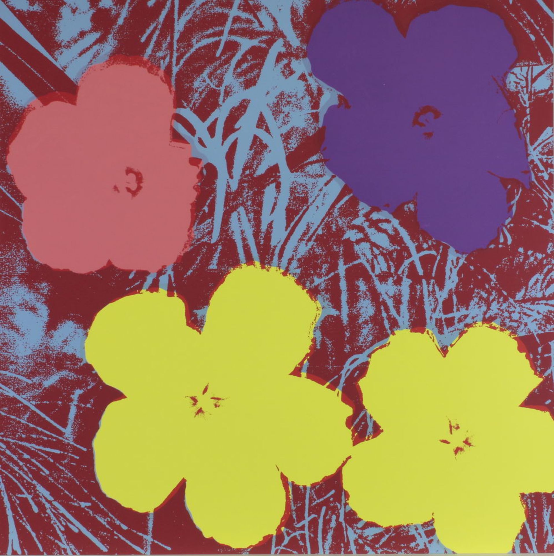 Warhol, Andy (1928 Pittsburgh - 1987 New York), 10 Farbserigrafien, "Flowers", published by Sunday - Image 7 of 10