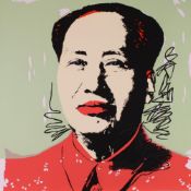 Warhol, Andy (1928 Pittsburgh - 1987 New York), 10 Farbserigrafien, "Mao", published by Sunday B. M