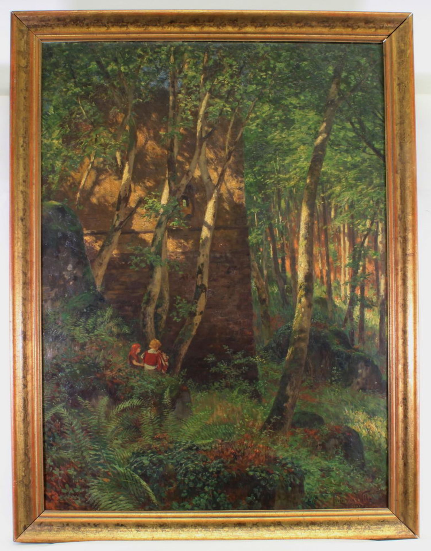 Wille, Fritz von (1860 Weimar - 1941 Düsseldorf, der wohl bedeutendste Maler der Eifel, Schüler d - Bild 2 aus 5