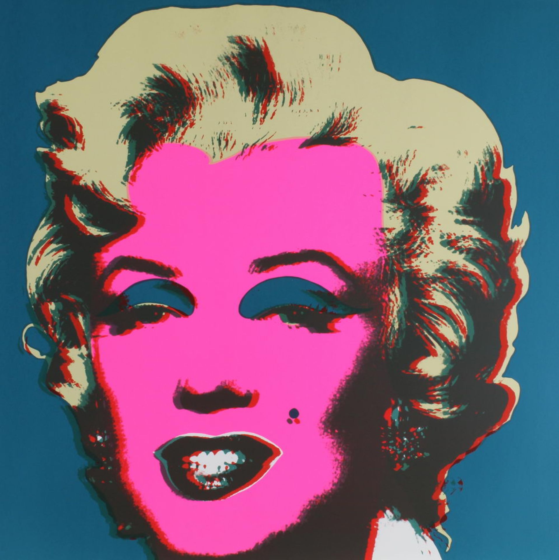 Warhol, Andy (1928 Pittsburgh - 1987 New York), 10 Farbserigrafien, "Marilyn Monroe", published by - Image 10 of 10