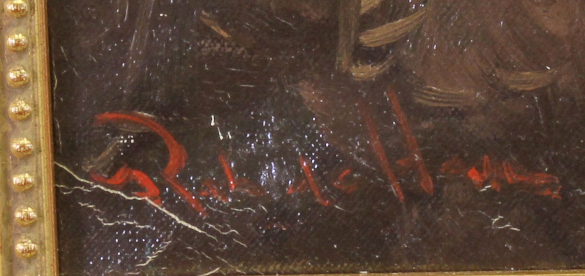 Haan, Robert de (geb. 1943), "Blick auf Scheveningen", Öl auf Leinwand, signiert links unten Rob. - Image 3 of 4