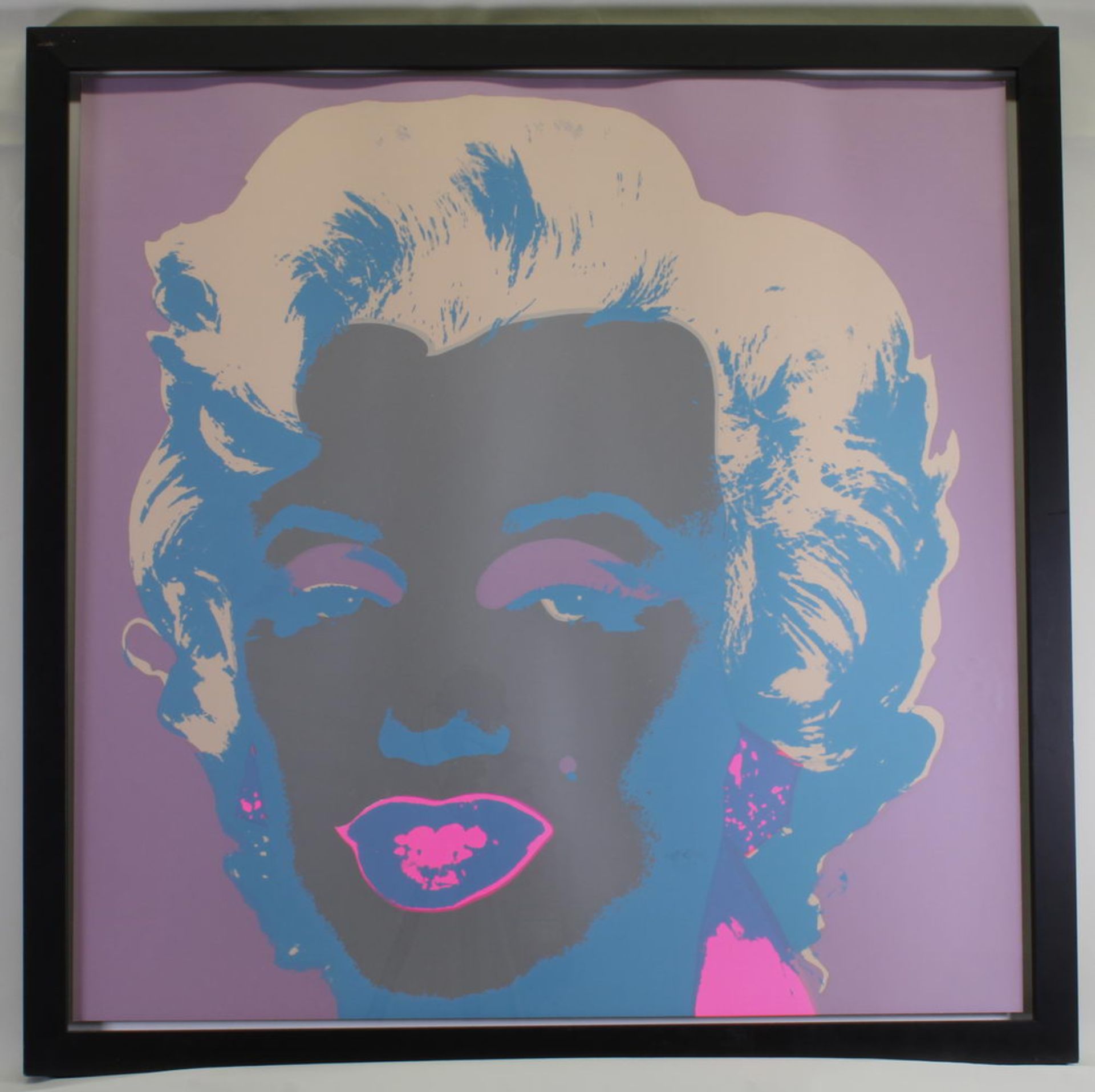 Warhol, Andy (1928 Pittsburgh - 1987 New York), "Marilyn", Farbserigrafie, published by Sunday B. M - Image 2 of 2