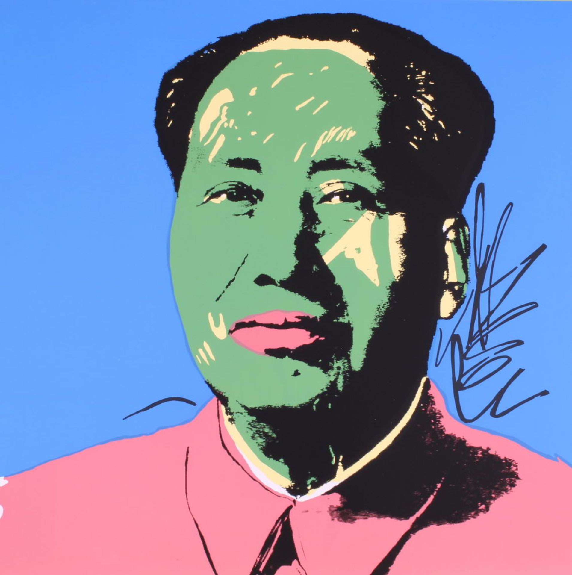 Warhol, Andy (1928 Pittsburgh - 1987 New York), 10 Farbserigrafien, "Mao", published by Sunday B. M - Image 7 of 10