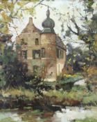 Verstraeten, Alfons (Fons) (1922 Delft - 2017 Unterseen /Schweiz), "Wasserschloss Haus Coull, Strae