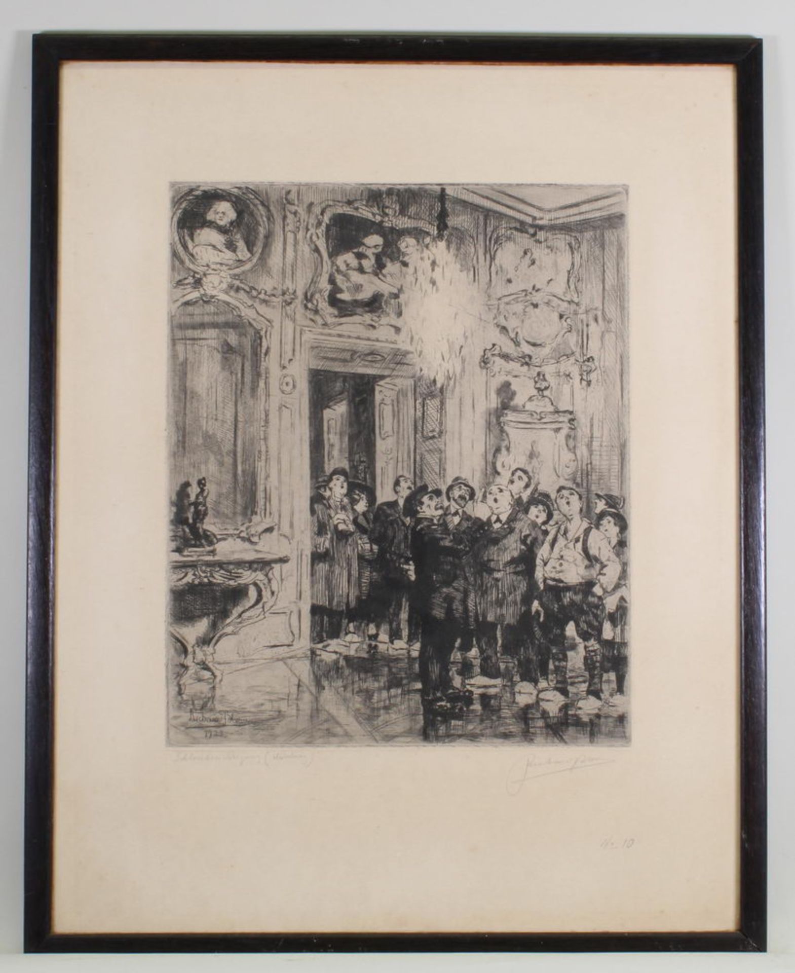Bloos, Richard (1878 Brühl - 1957 Düsseldorf, Schüler der KA Düsseldorf, durch einen Parisaufen - Bild 4 aus 11