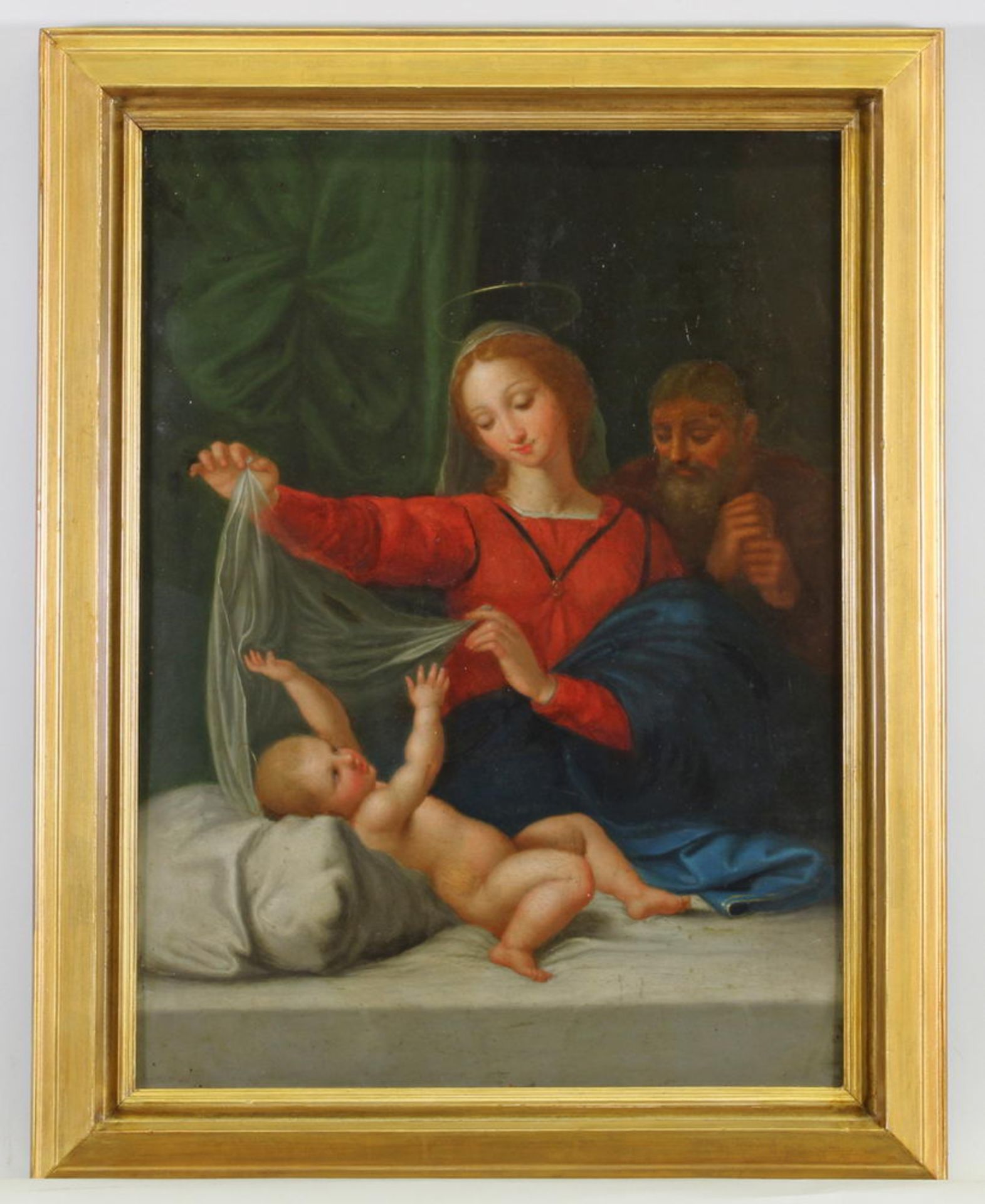 Raffael Sanzio da Urbino (1483 - 1520), nach, "Madonna von Loreto", Öl auf Kupfer, wohl 16./17. Jh - Image 2 of 3