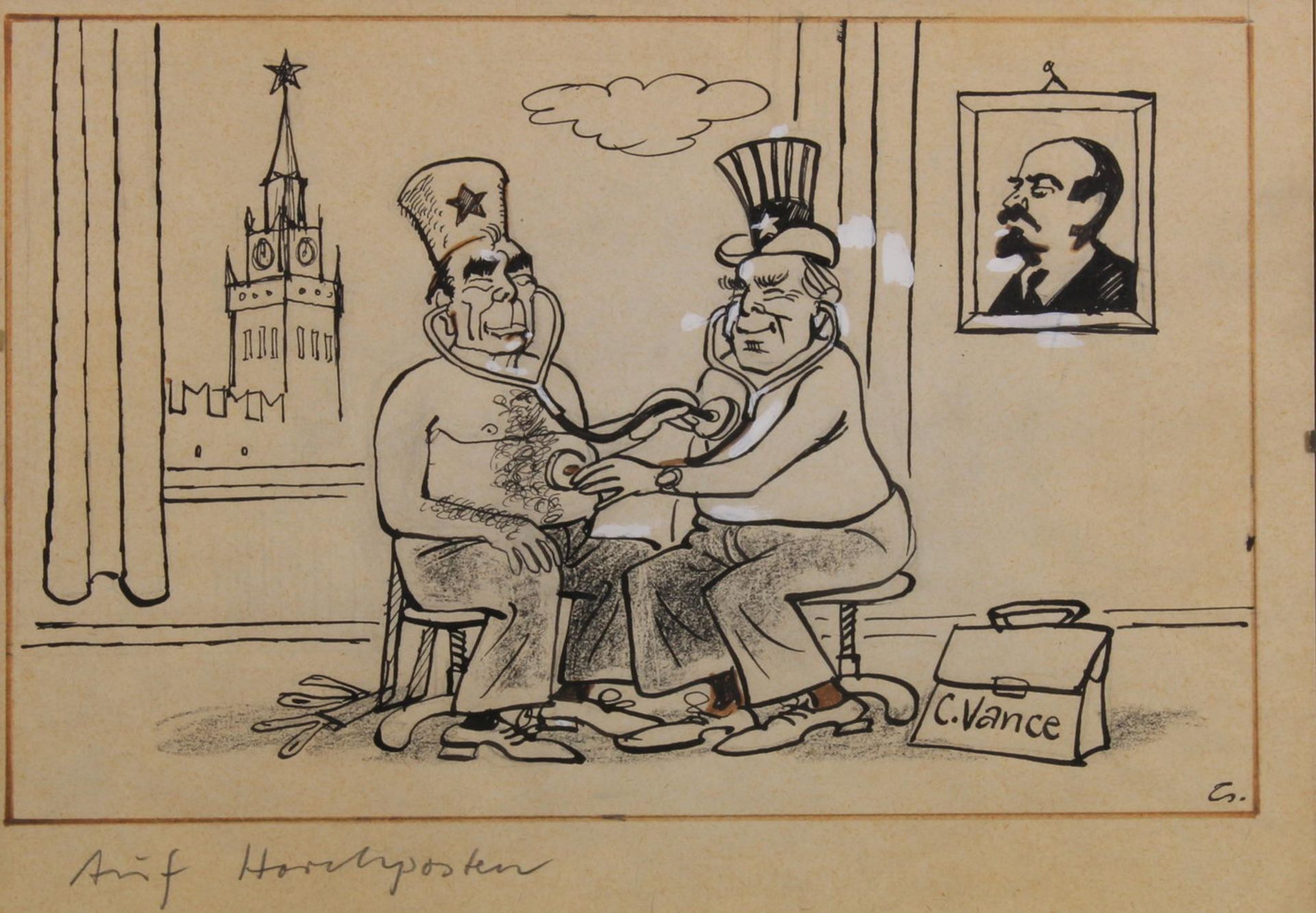 Gerboth, Hans Joachim (Karikaturist, in den 1970er Jahren tätig bei der Kölnischen Rundschau), "A