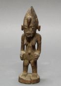 Figur, weiblich, 'tugubele', Senufo, Elfenbeinküste/Mali, Afrika, authentisch, Holz, schwarzgraue