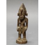 Figur, weiblich, 'tugubele', Senufo, Elfenbeinküste/Mali, Afrika, authentisch, Holz, schwarzgraue