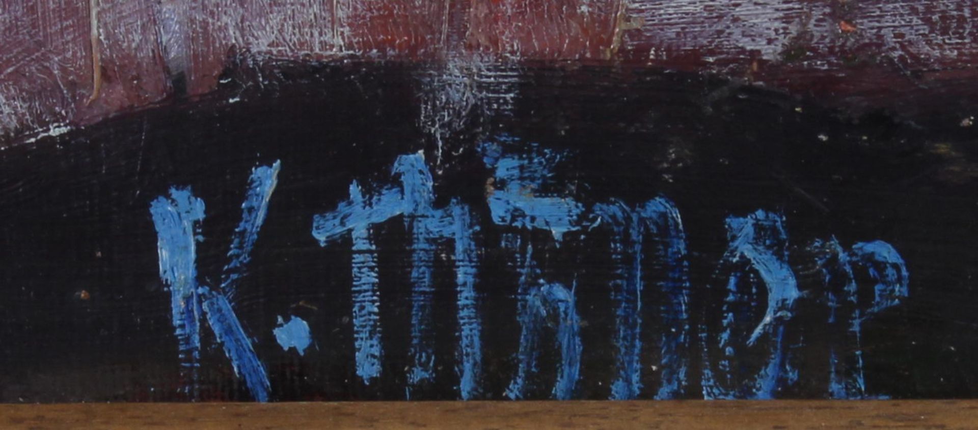 Stilllebenmaler (2. Hälfte 20. Jh.), 3 Gemälde, "Stillleben", Öl auf Karton, jeweils undeutlich - Image 9 of 9