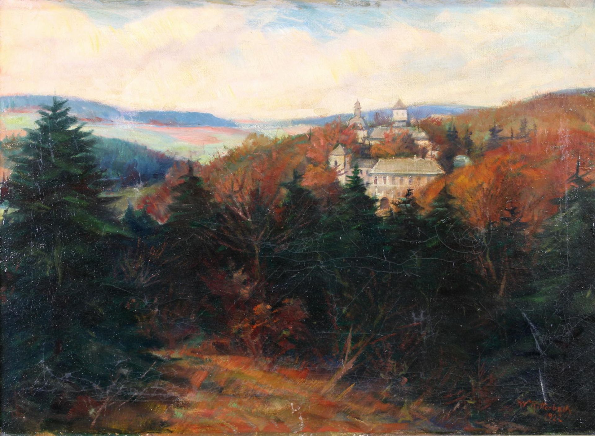 Ritterbach, Wilhelm (1878 Neheim - 1940 Düsseldorf, Genre- und ...