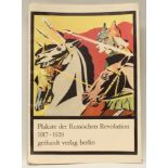 Mappe: "Plakate aus der Russischen Revolution 1917-1929", Gerhard Verlag, Berlin, 1966, mit 40 Nach
