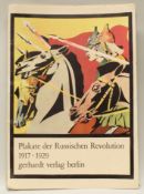 Mappe: "Plakate aus der Russischen Revolution 1917-1929", Gerhard Verlag, Berlin, 1966, mit 40 Nach