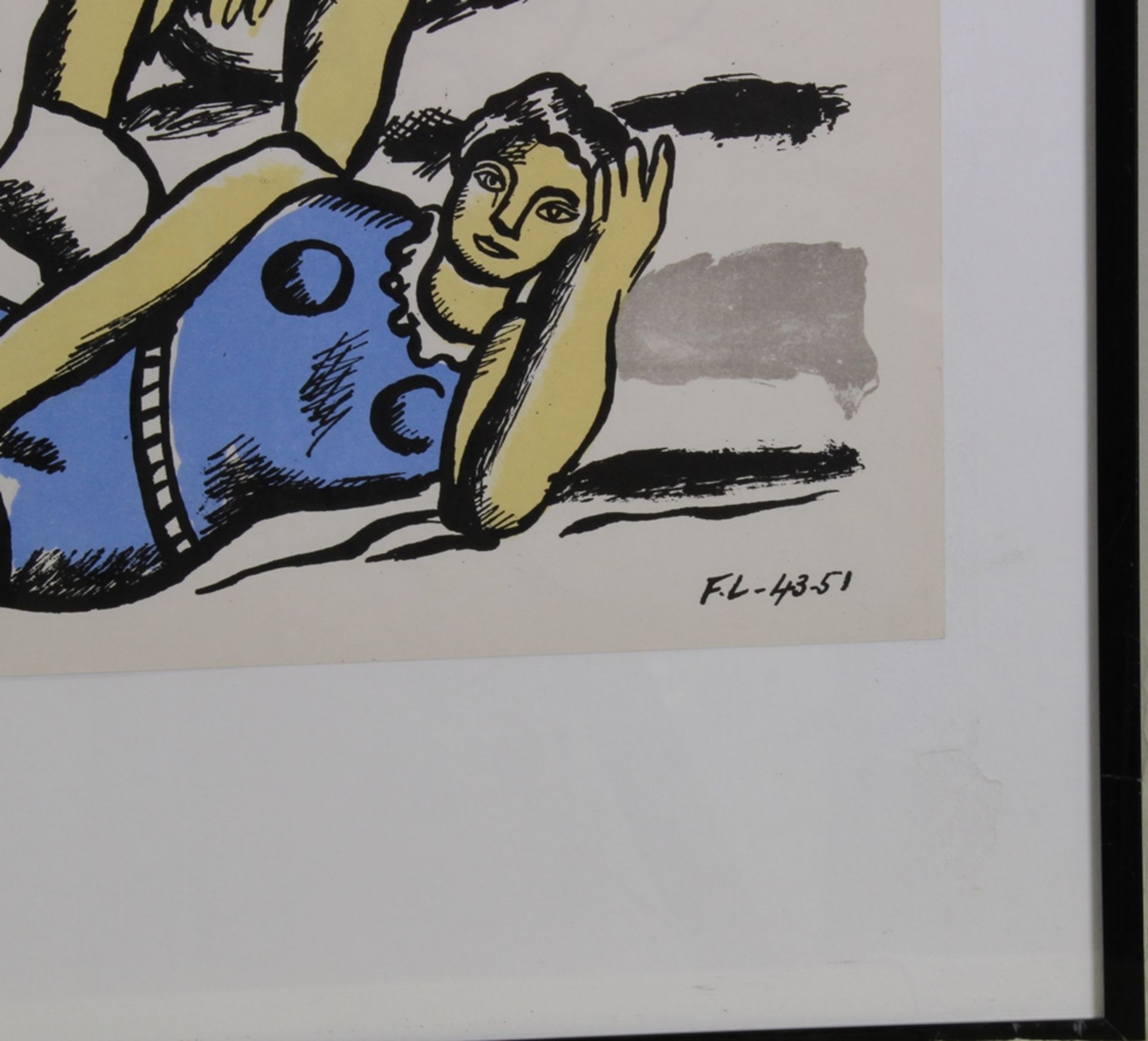 Leger, Fernand (Argentan) (Orne 1881 - 1955 Gif-sur-Yvette, Maler und Grafiker), - Image 3 of 3