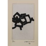 Chillida, Eduardo (1924 San Sebastian - 2002 ebenda, Studium an der KA Madrid und am Círculo de Bel