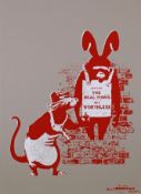 NOT BANKSY/ NOT BY BANKSY / NOT NOT BANKSY, (STOT21stCplanB) (Pseudonyme von Steve Lowe und Adam Wo