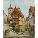 Hausler, Franz (1845 Altdorf - 1920 München, Landschaftsmaler),