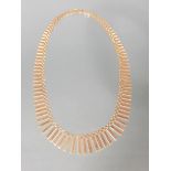 Collier, 1960er Jahre, RG 750, 43 cm lang, 35 g